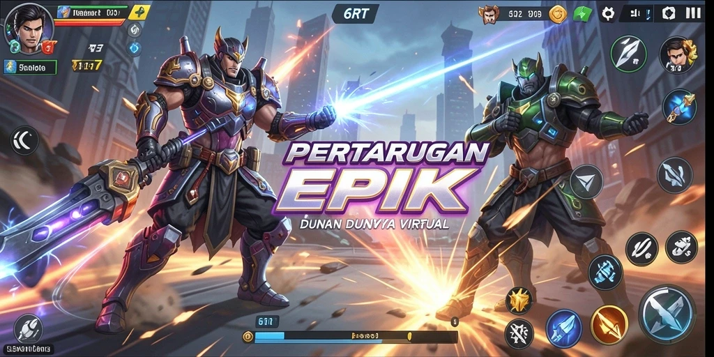 Gameplay seru dengan grafis pertarungan yang menakjubkan.