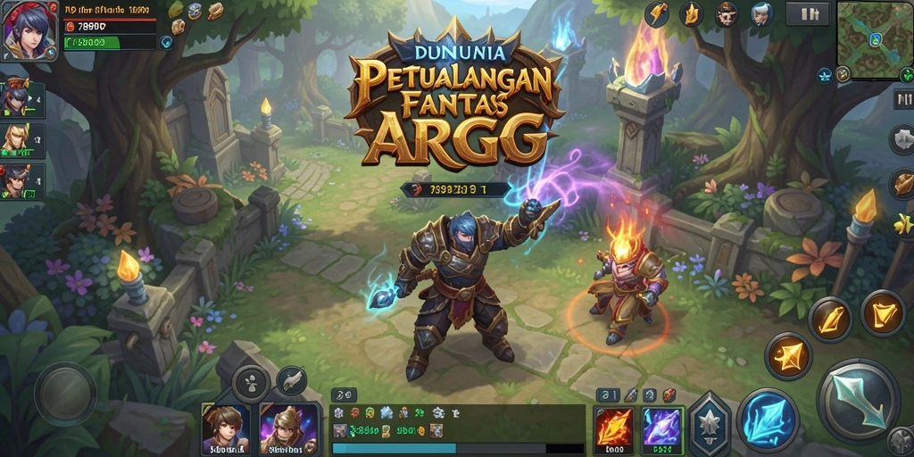 Gameplay ARPG mendebarkan di 789RP, penuh aksi dan petualangan.
