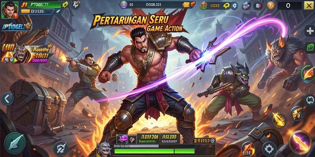 Tangkapan layar dari gameplay seru JPTOGEL77.