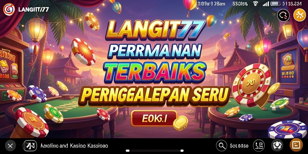Tampilan gameplay LANGIT77 yang menarik dan menghibur.