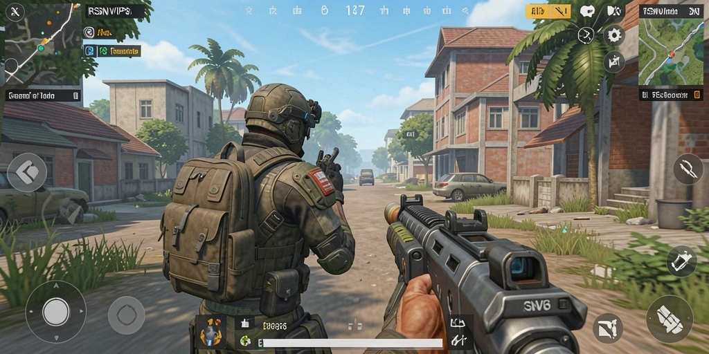 Tampilan gameplay RSNVIP8 yang mendebarkan dan penuh aksi.