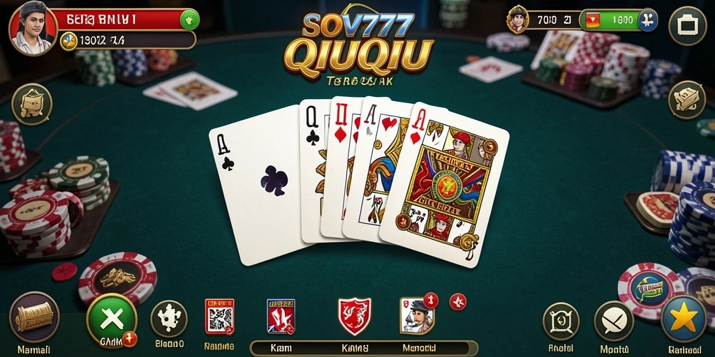 Tampilan gameplay QiuQiu yang menarik di SOV777.