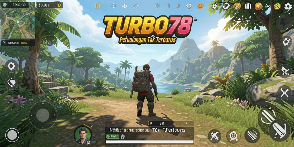 Gameplay seru TURBO78 yang penuh tantangan di dunia terbuka.